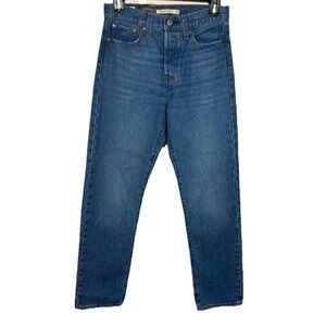 Levi's Premium Wedgie Straight Jeans Size 26x28 NEW Medium Wash